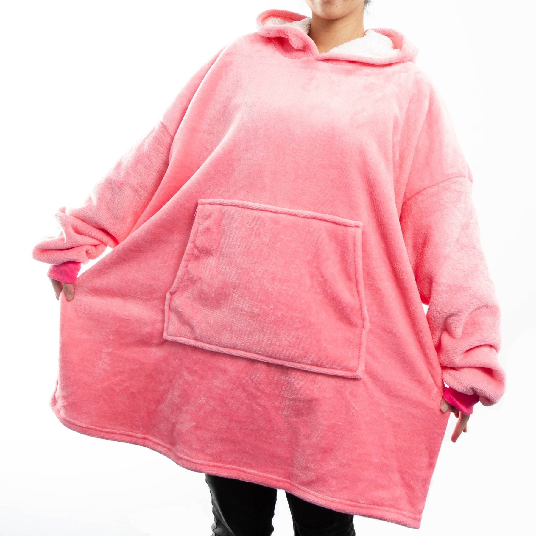Oversized Ultra Plush Hoodie Blanket - ShopBox