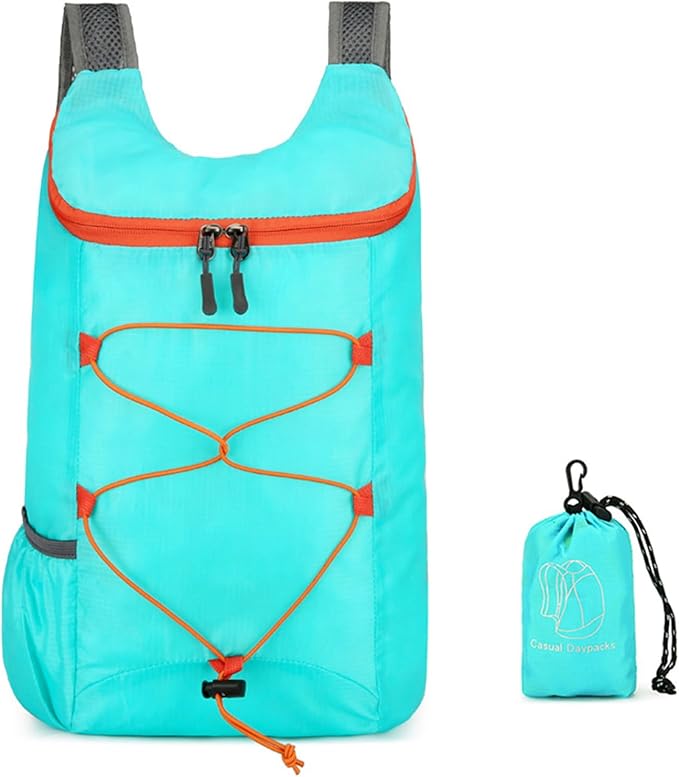 Multifunctional Outdoor Folding Backpack, High Density, Lightweight, Waterproof, Nylon Fabric - ShopBox