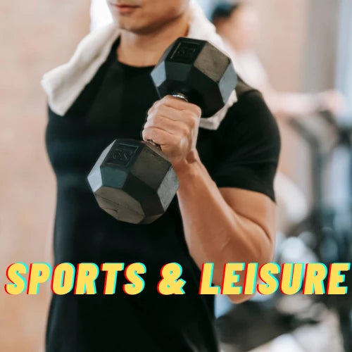 For all things Sports, Gym, Fitness and Leisure related check out our Sports and leisure collection.