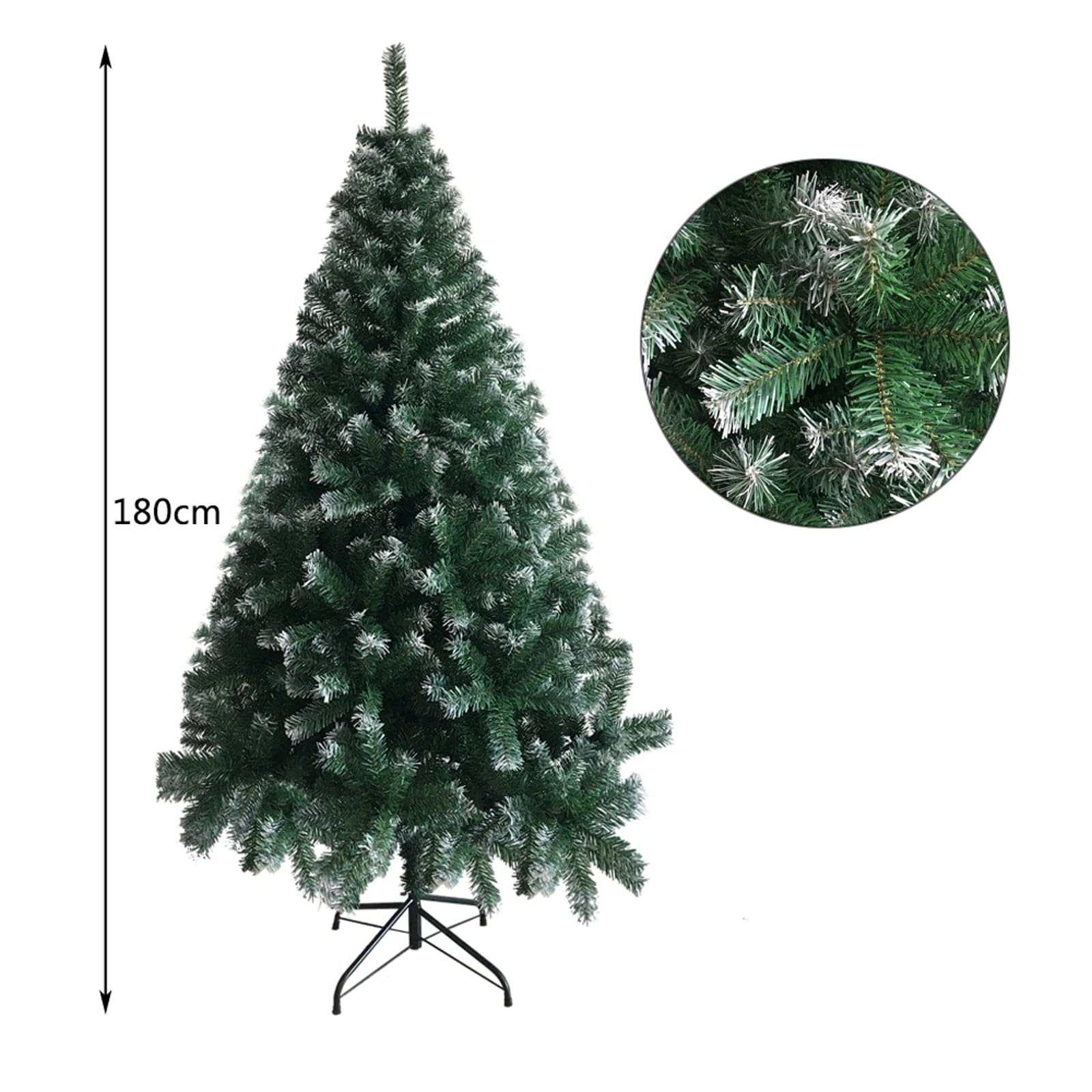 6ft Frosted Christmas tree - ShopBox 