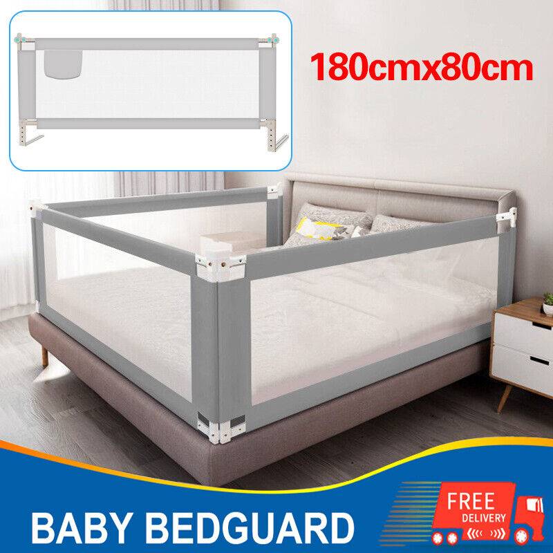 Bed Protection Rail Bed Guard For Baby Toddler Safety Rail Fence 180cm