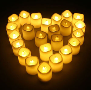 24PCS LED Tea Lights Candles - ShopBox 