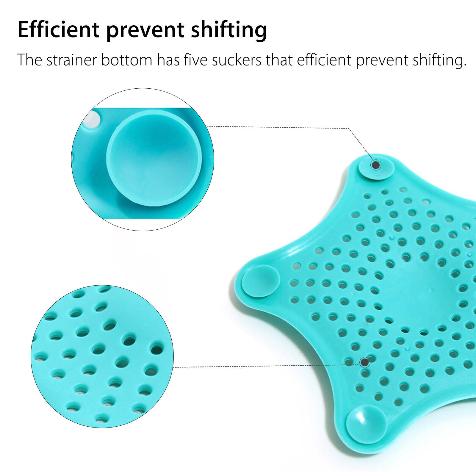 Silicone Starfish-shaped Sink and Bath Drain Filter - ShopBox 