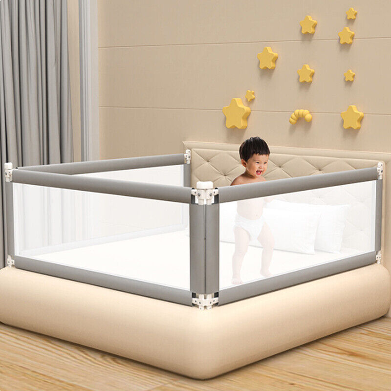 Bed Protection Rail Bed Guard For Baby Toddler Safety Rail Fence 180cm - ShopBox 