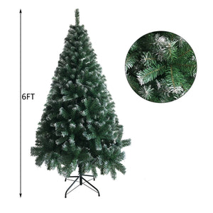 6ft Frosted Christmas tree - ShopBox 