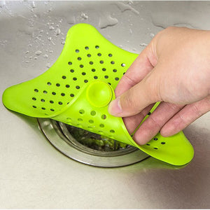 Silicone Starfish-shaped Sink and Bath Drain Filter - ShopBox 