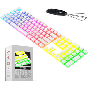 Detachable DIY Multicoloured Keyboard