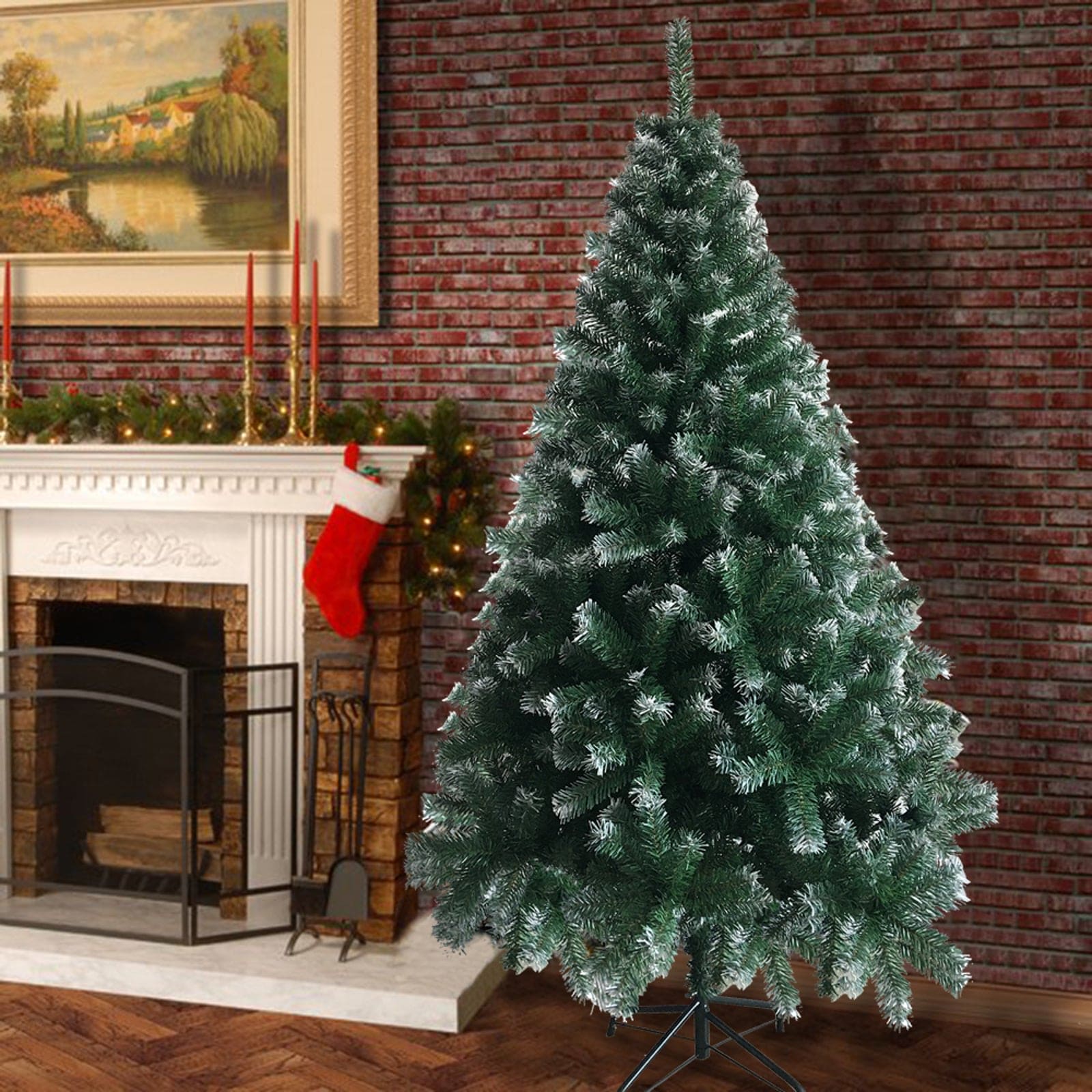 6ft Frosted Christmas tree - ShopBox 