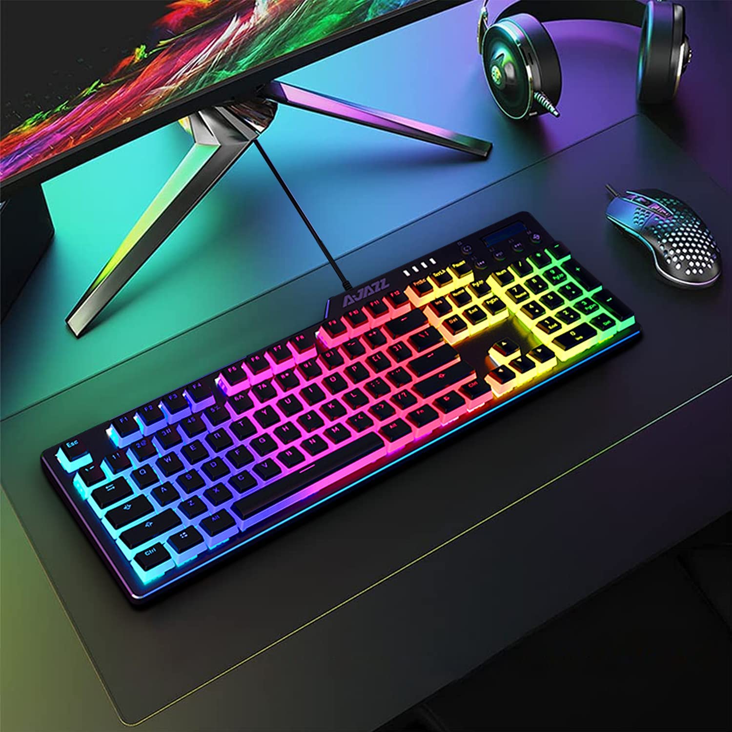 Detachable DIY Multicoloured Keyboard - ShopBox 