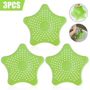 Silicone Starfish-shaped Sink and Bath Drain Filter - ShopBox 