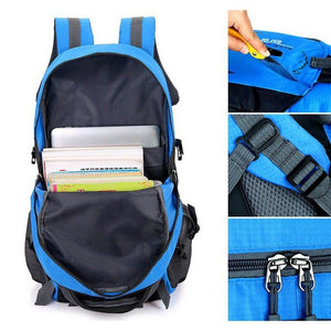 40L Waterproof Large Backpack Perfect for School, Work and Camping - ShopBox 