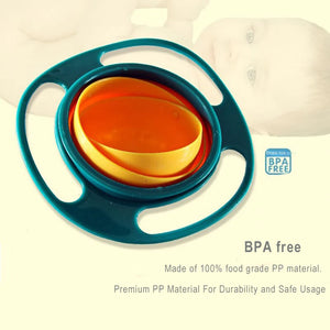 Spill-proof Gyro Baby feeding Bowl - ShopBox 