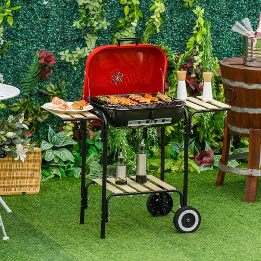 Symple Stuff 73cm Charcoal BBQ - ShopBox 