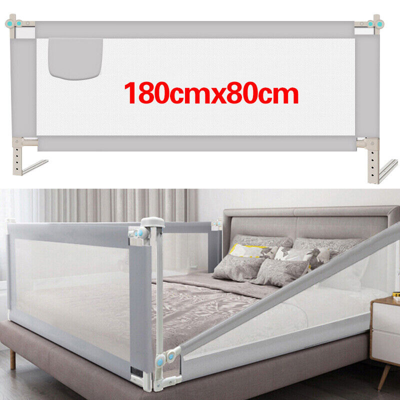 Bed Protection Rail Bed Guard For Baby Toddler Safety Rail Fence 180cm - ShopBox 