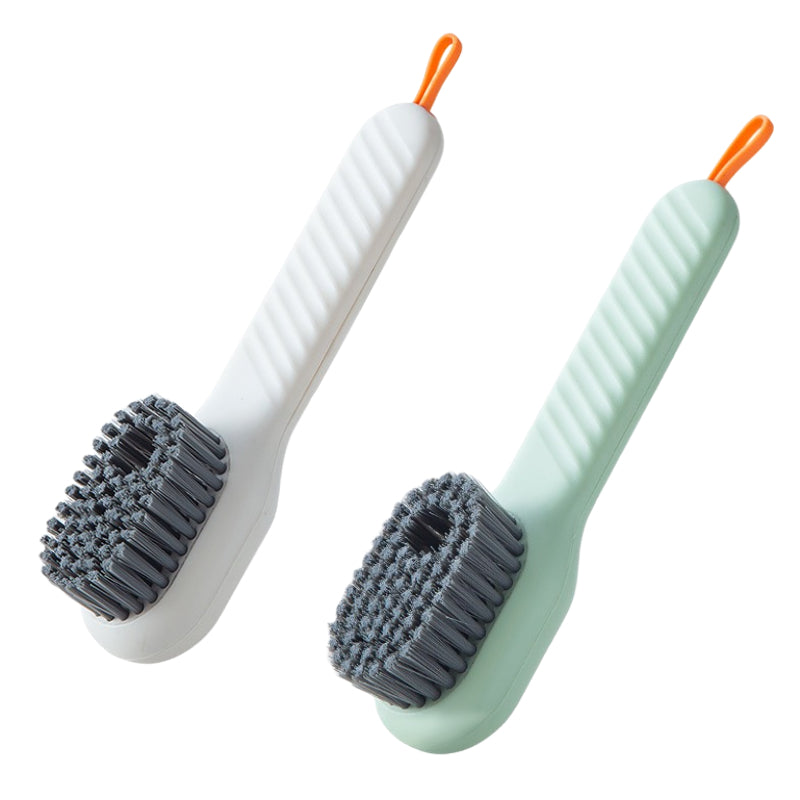 Deep Cleaning Soft Bristle Shoe Brush with Automatic Liquid Discharge - ShopBox 