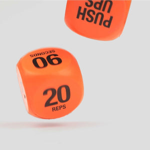 Exercise Dice Workout Game Warm Up Cardio HIIT Fitness Training Home Gym Travel - ShopBox 