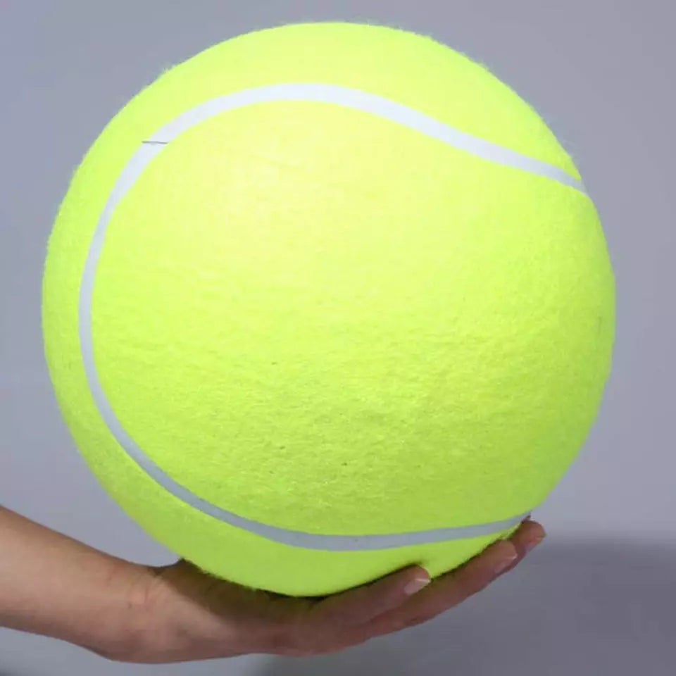 in Dog Tennis Ball Giant Pet Toy Tennis Ball Dog Chew Toy - ShopBox 