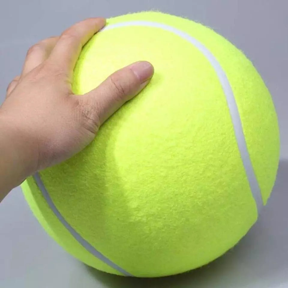 in Dog Tennis Ball Giant Pet Toy Tennis Ball Dog Chew Toy - ShopBox 