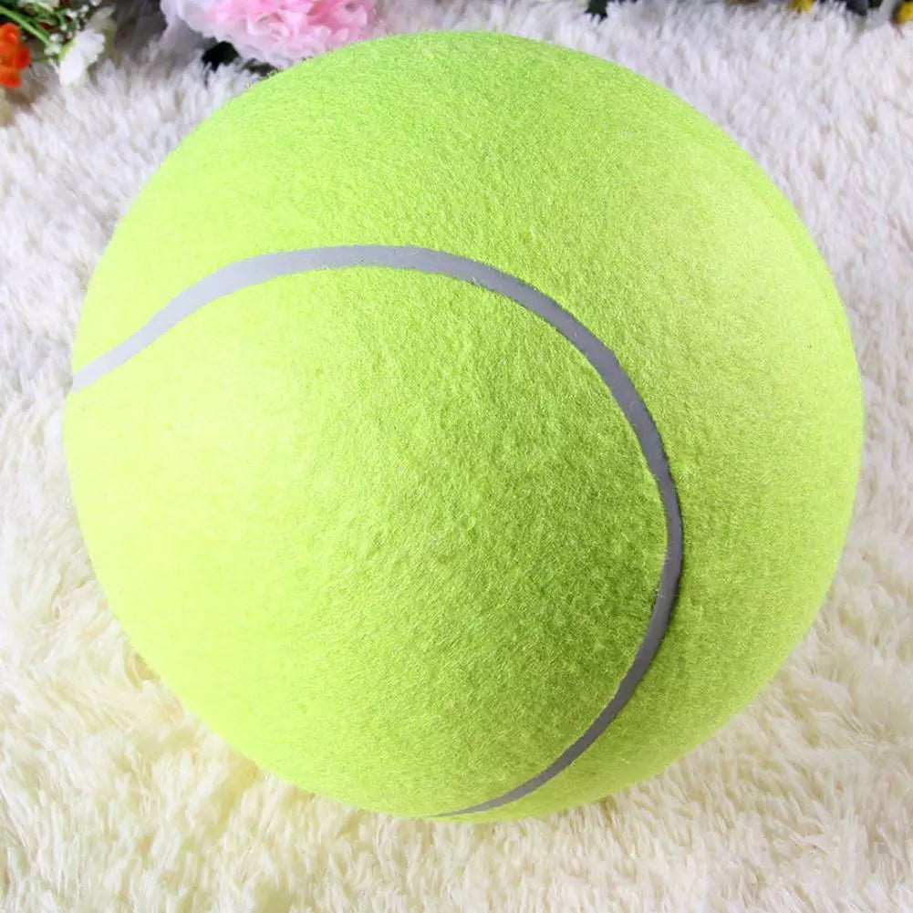 in Dog Tennis Ball Giant Pet Toy Tennis Ball Dog Chew Toy - ShopBox 