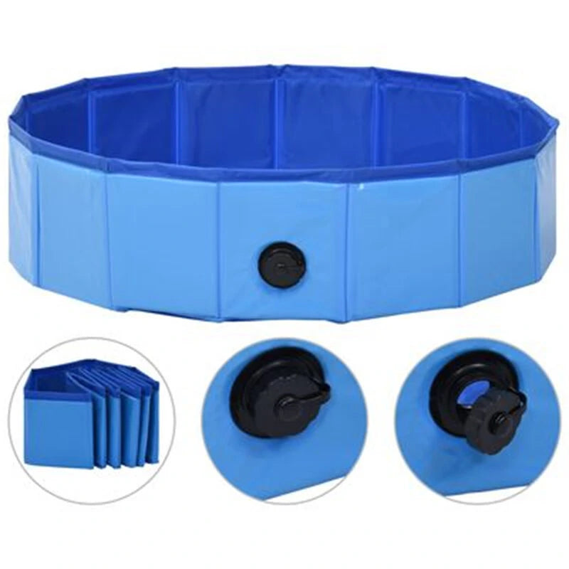 Foldable Dog Swimming Pool - ShopBox 