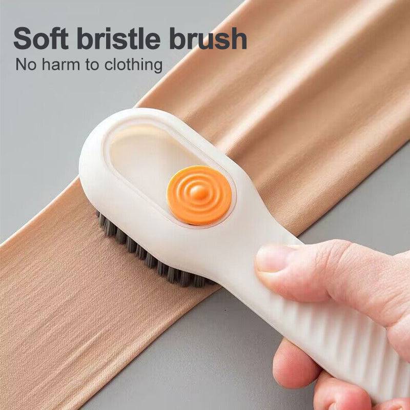 Deep Cleaning Soft Bristle Shoe Brush with Automatic Liquid Discharge