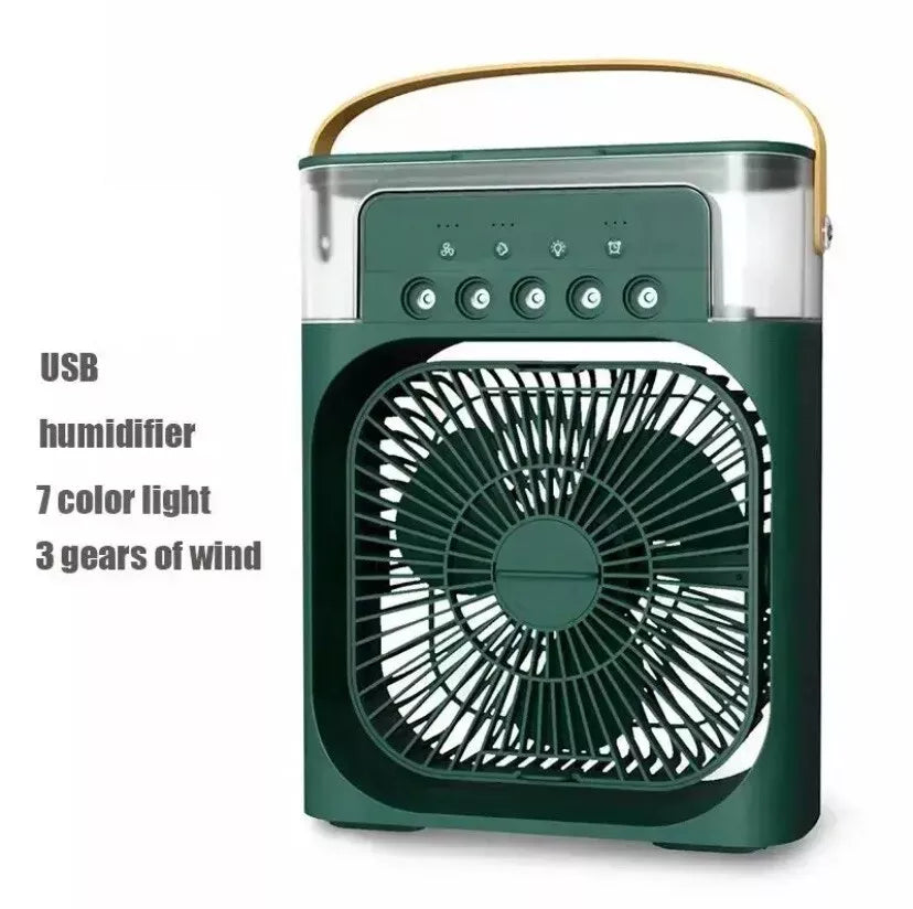 Household Small Fan Air Cooler LED NIGHT - ShopBox 