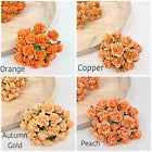 Paper Flower Open Roses x 20 10mm, 15mm, 20mm or 25mm - Over 60 Colours - ShopBox 