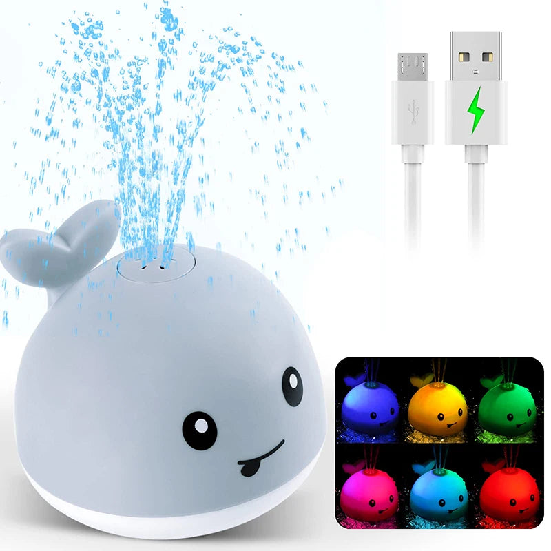 Upgraded Rechargeable Baby Bath Toy with Waterproof Light Up - ShopBox 