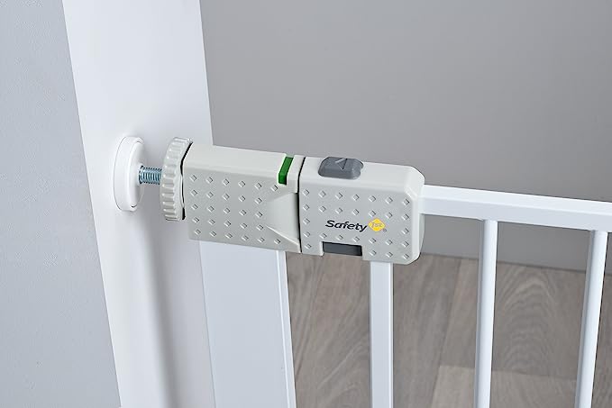 Safety 1st Secure Tech Metal Gate, Pressure Fit Safety Gate, Baby Gate for Stairs - ShopBox 