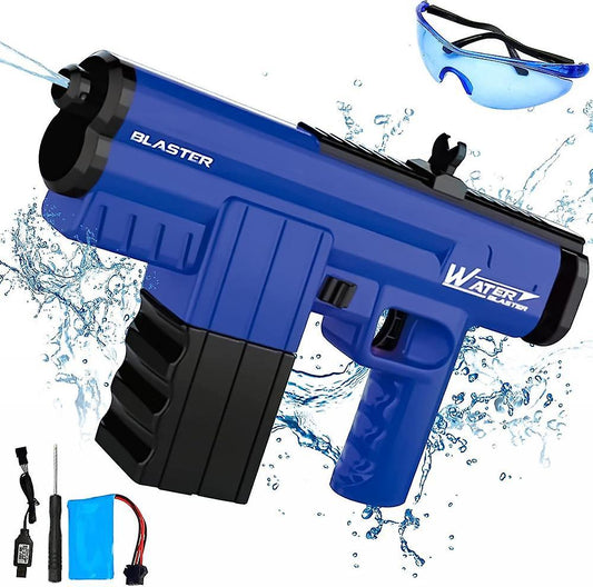 2023 New Upgrade Electric Water Gun 22ft Range Automatic Squirt Guns - ShopBox 