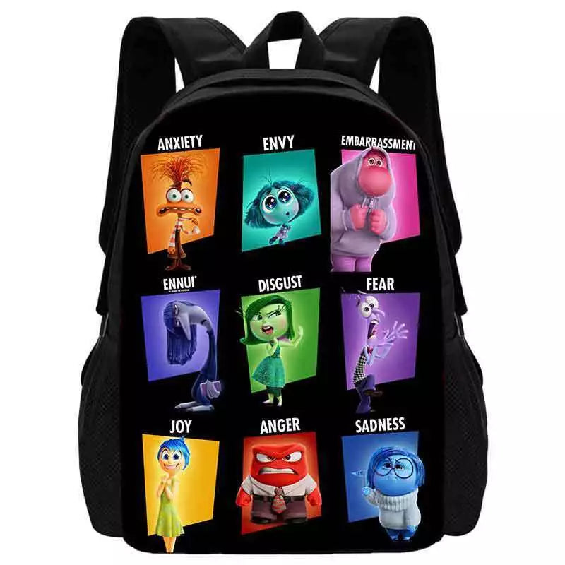 Inside Out 2 Kids Backpack Rucksack - ShopBox 