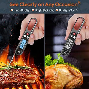 Digital Meat Thermometers for Air Fryers Cooking - ShopBox 