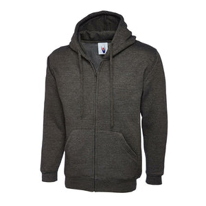 Full Zip Unisex Hooded Sweatshirt - ShopBox 