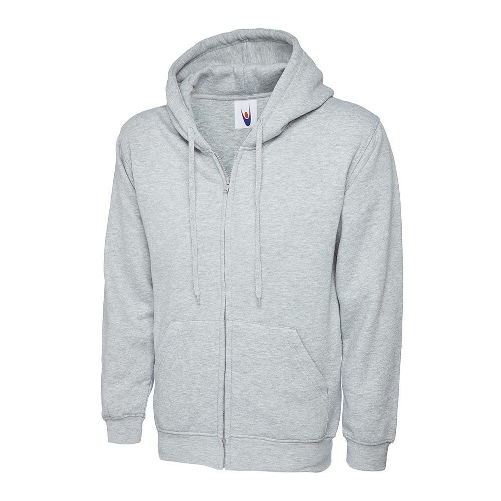 Full Zip Unisex Hooded Sweatshirt - ShopBox 