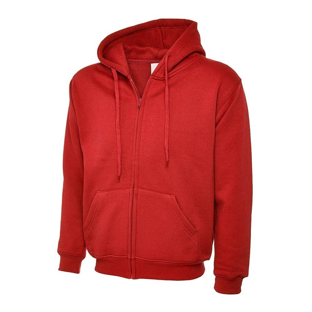 Full Zip Unisex Hooded Sweatshirt - ShopBox 