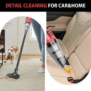 Cordless Dual-Purpose Handheld Vacuum Cleaner for Car & Home