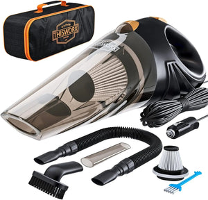 Rechargeable Wireless Handheld Vacuum Cleaner – Mini Powerful Suction for Car & Home