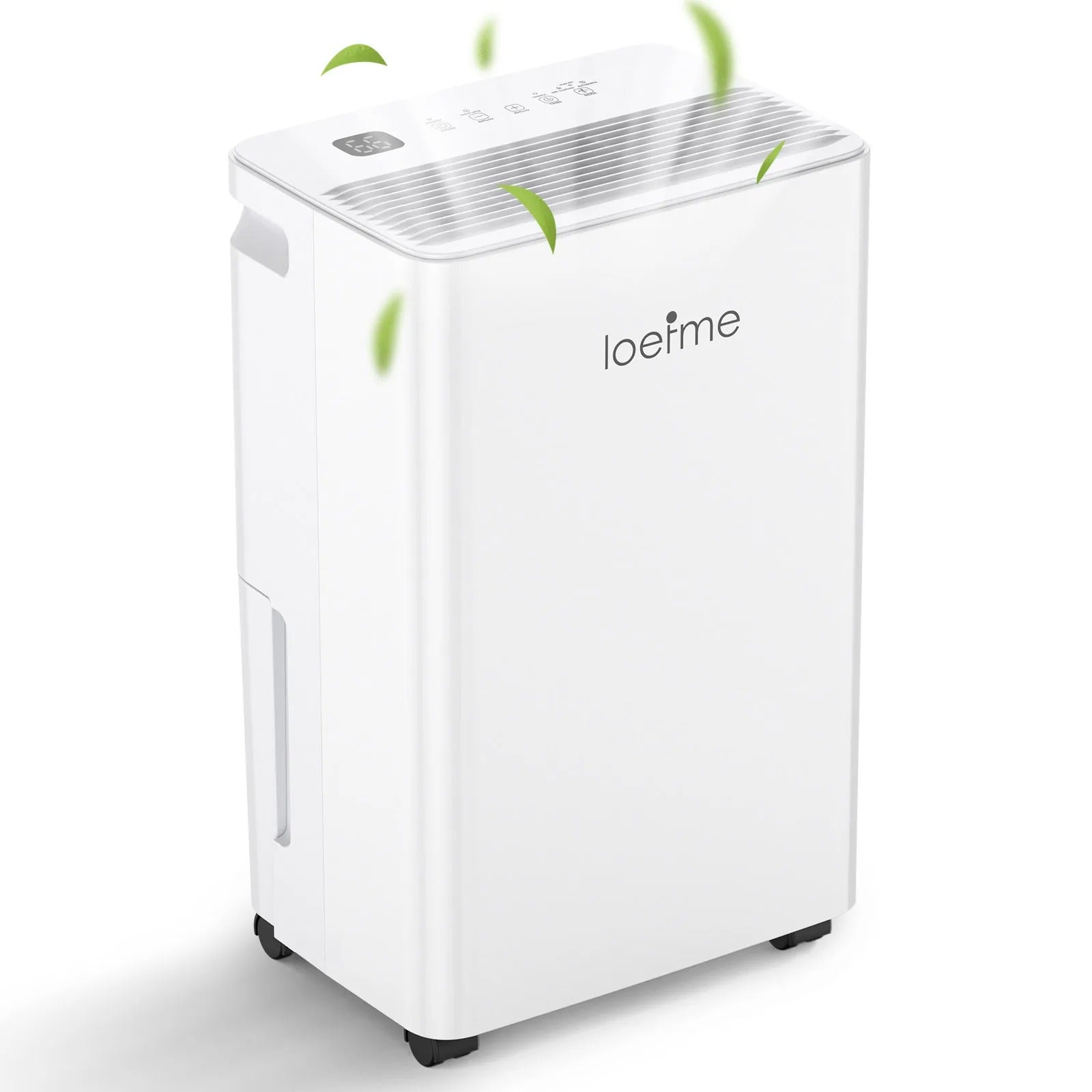 LOEFME 12L/day 2-in-1 dehumidifier with 2L water tank