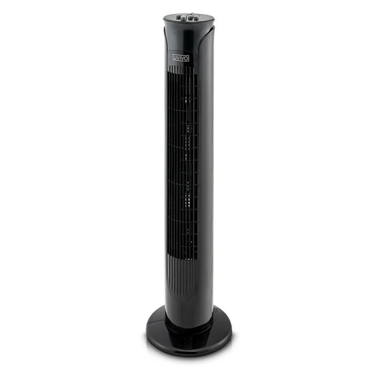 32inch Oscillating tower fan - Quiet Fan with a Timer - ShopBox 