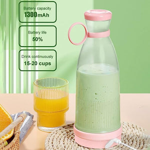 Portable Blender Bottle, 350Ml Portable Blender Mini Jug Blenders - ShopBox 