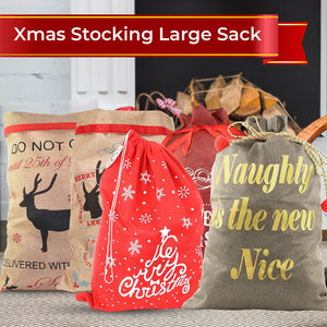 Large Christmas Santa Sack: The Ultimate Festive Stocking Bag for Generous Gifts!