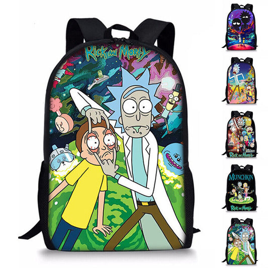 Rick and Morty Travel Backpack - ShopBox 