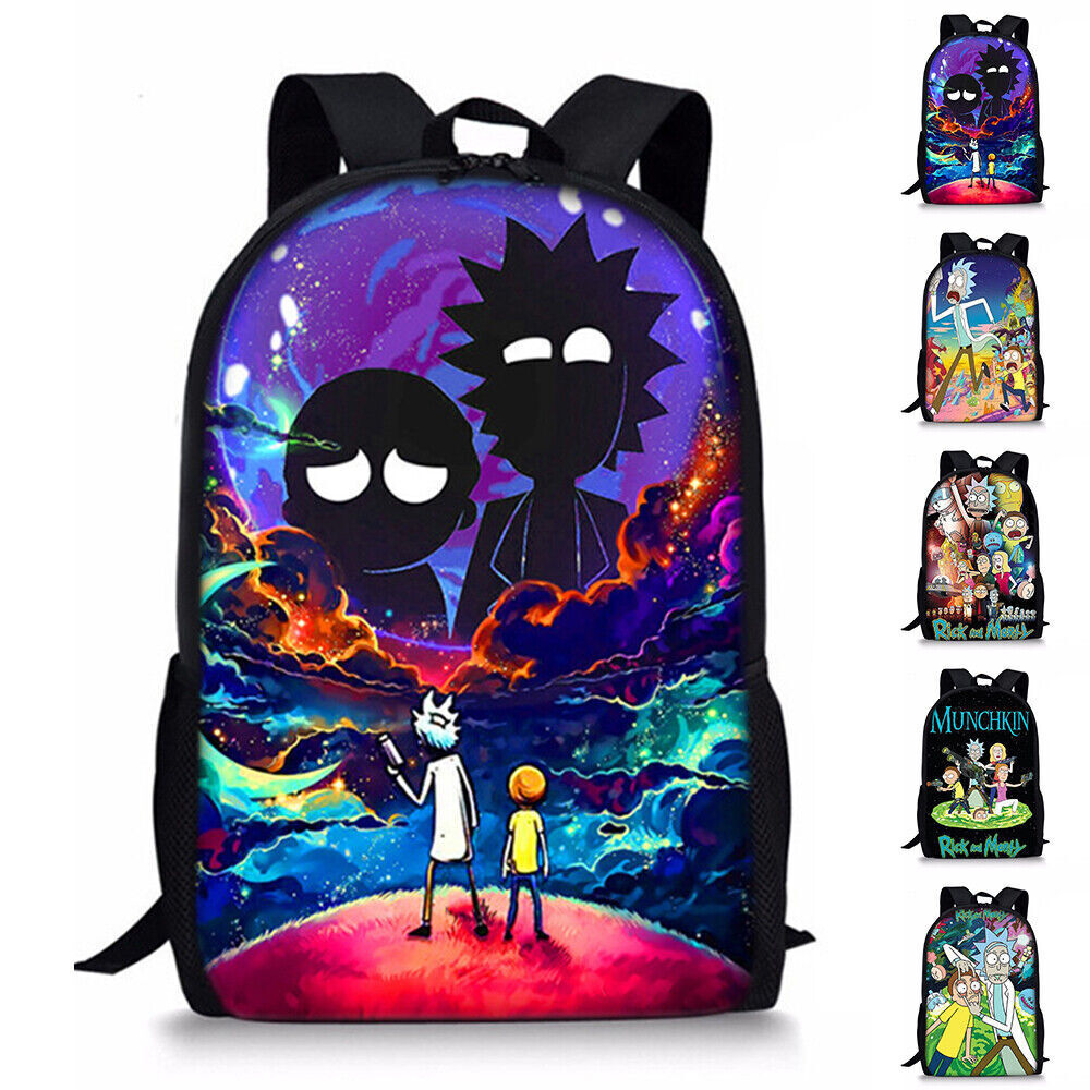 Rick and Morty Travel Backpack - ShopBox 