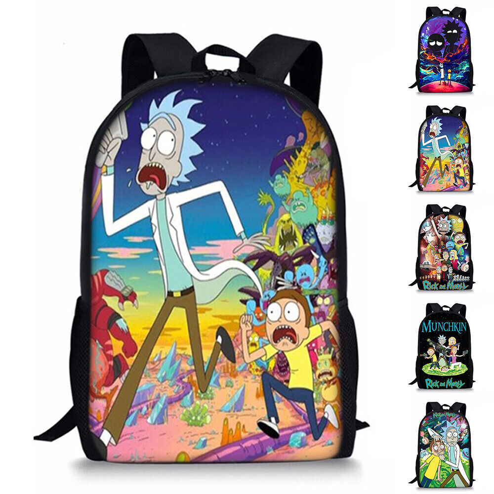 Rick and Morty Travel Backpack - ShopBox 