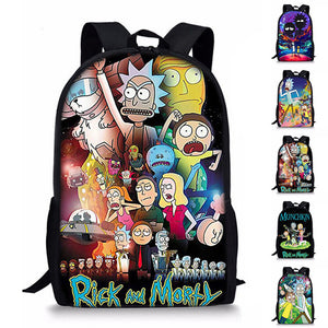 Rick and Morty Travel Backpack - ShopBox 