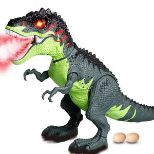 Electric Spray Projection T-Rex Dinosaur Model Plastic Gift Box