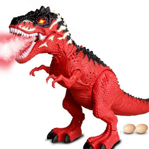 Electric Spray Projection T-Rex Dinosaur Model Plastic Gift Box