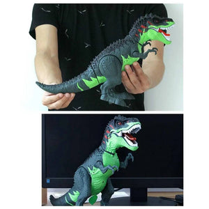 Electric Spray Projection T-Rex Dinosaur Model Plastic Gift Box