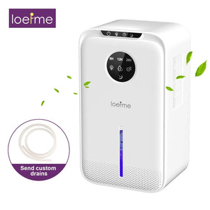 LOEFME 2.5L Home Dehumidifier with 3 Speeds and LED lights - ShopBox 