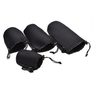 Waterproof Soft Camera Lens Pouch Storage Bag Case Size - ShopBox 